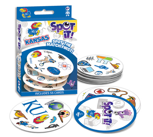 Kansas Jayhawks NCAA Spot It! Game