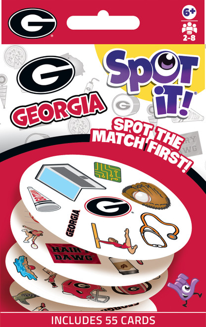 Georgia Bulldogs NCAA Spot It! Game