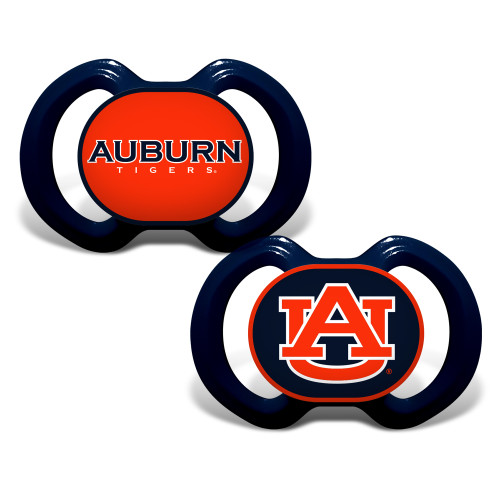 Auburn Tigers NCAA Pacifier 2-Pack