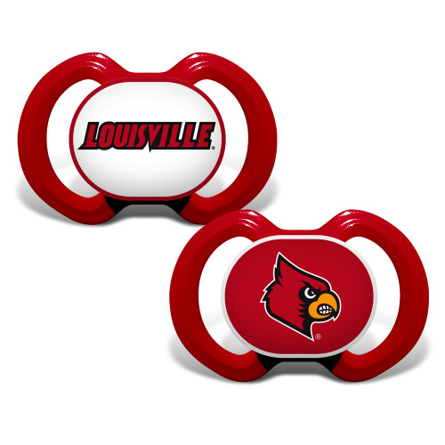 Louisville Cardinals NCAA Pacifier 2-Pack