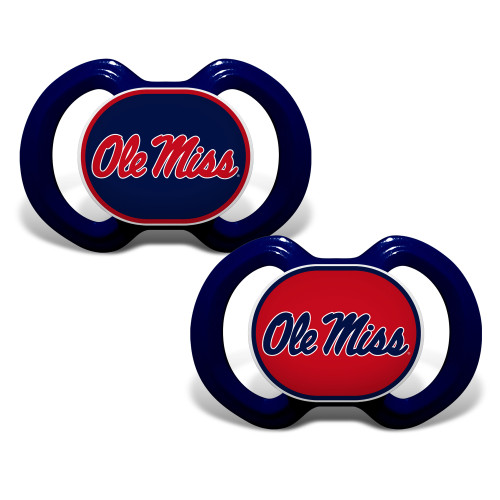 Ole Miss Rebels NCAA Pacifier 2-Pack