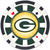 Green Bay Packers NFL Poker Chips 100pc