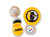 Pittsburgh Steelers NFL Wood Rattle 2-Pack