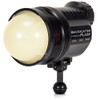 The Backscatter 5500K Dome Diffuser as fitted to the Backscatter Hybrid Flash