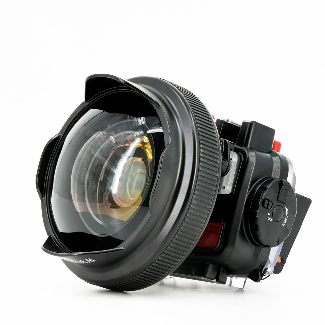 83203 Wet Wide Lens - Compact (WWL-C) 130 Deg. FOV with Compatible 24mm Lenses (float collar included)