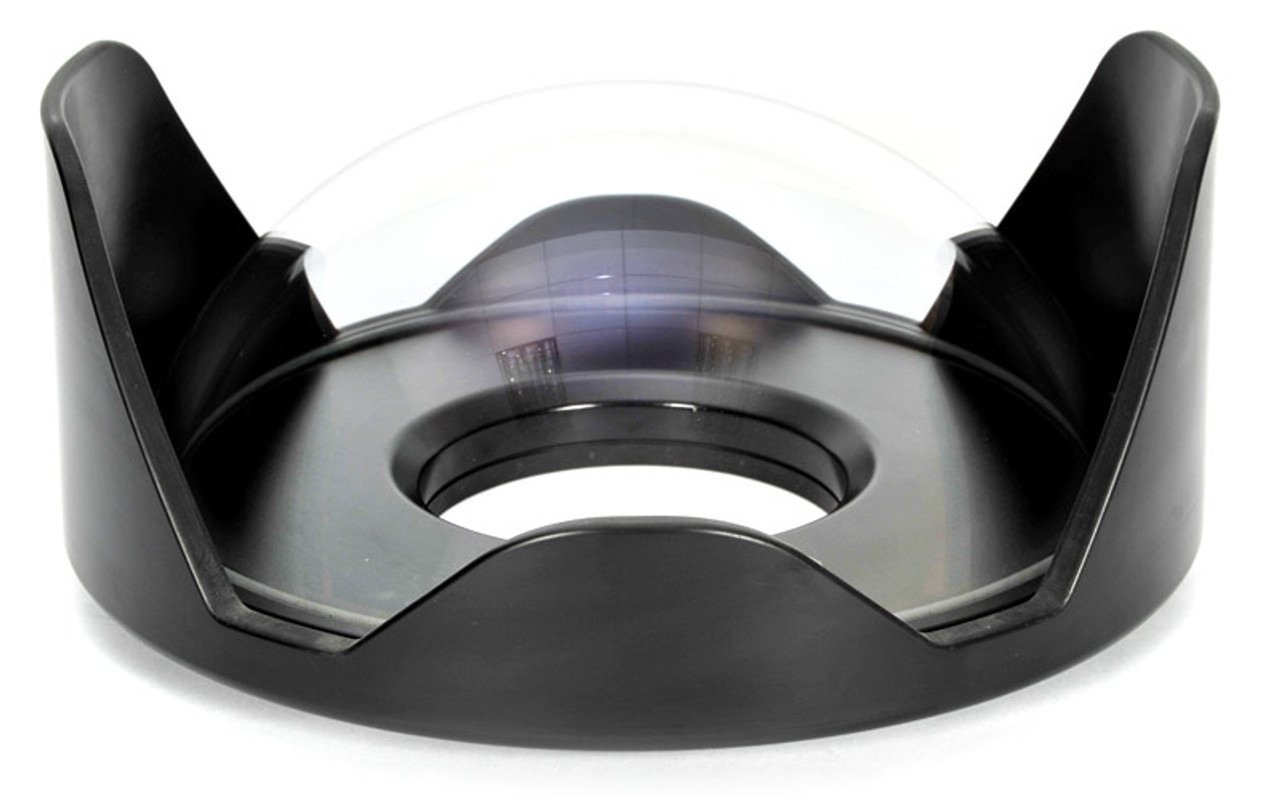 18812 N120 230mm Optical Glass Fisheye Dome Port II