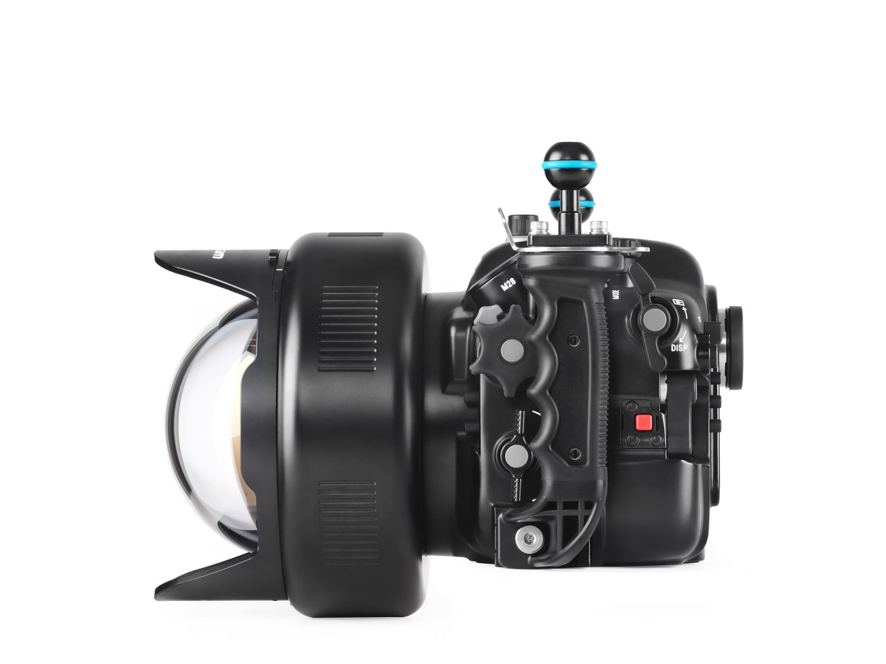 Nauticam N120/N100 Fisheye Conversion Port with Integrated Float Collar  (FCP) 170 Deg. FOV with Compatible 28mm Lenses