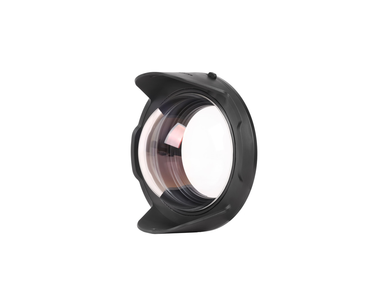 N120 140mm optical glass fisheye port with removable shade II #18816