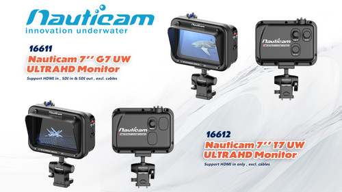 Nauticam 7'' G7 UW ULTRAHD Monitor (4K HDMI, 2K SDI input, excl. cables) Nauticam 7'' G7 UW ULTRAHD Monitor (4K HDMI, 2K SDI input, excl. cables)