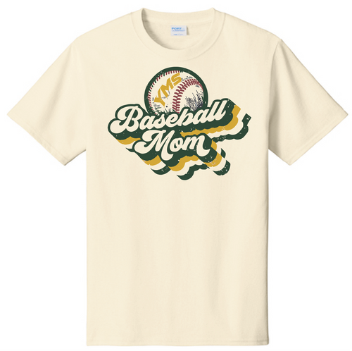 YMSB- Retro Baseball Mom Tee