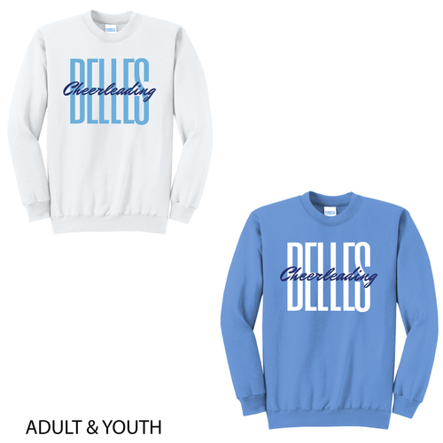NLA - Belle's Cheerleading Crewneck
