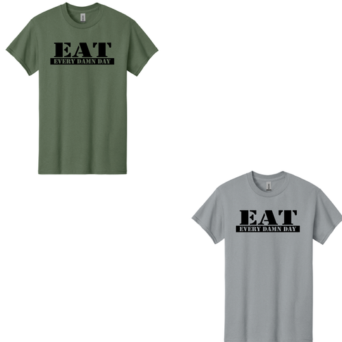 EAT - Unisex Heavy Cotton Tshirt