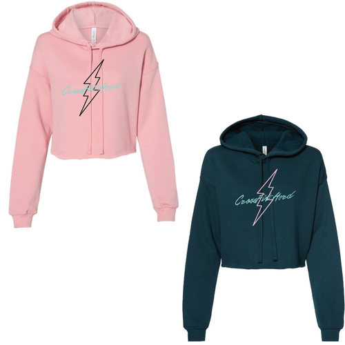 CFH- Bolt Cropped Hoodie