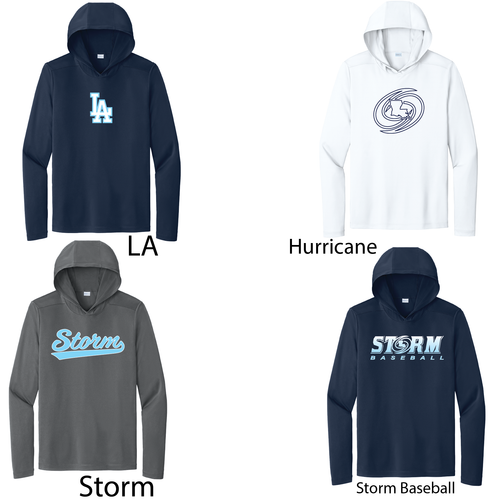 LAS - Long Sleeve Hooded Shirt