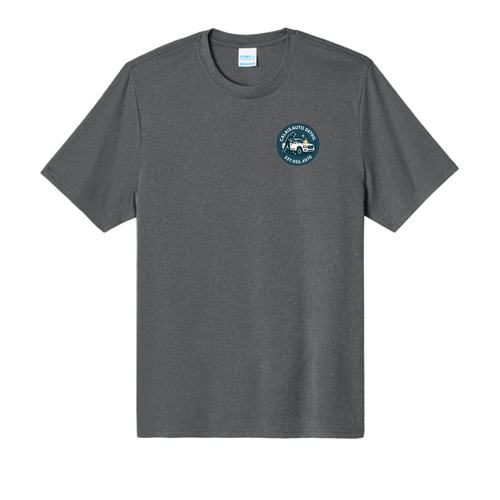 CAD- Metal Grey Heather Short Sleeve Dri-Fit
