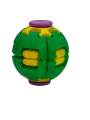 DECOMPRESS ROTATE FIDGET BALL
