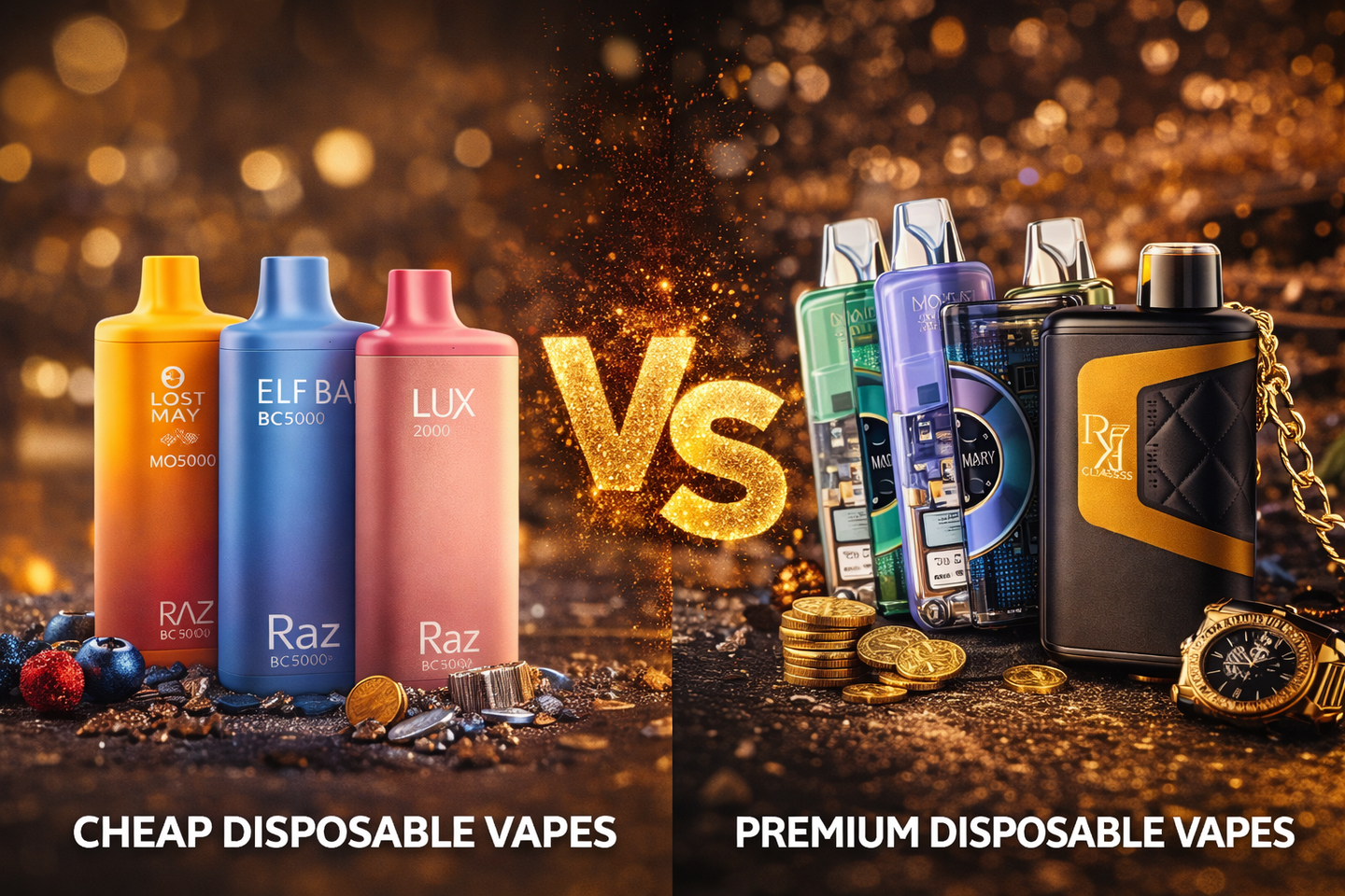 Cheap vs Premium Disposable Vapes – What’s the Difference?