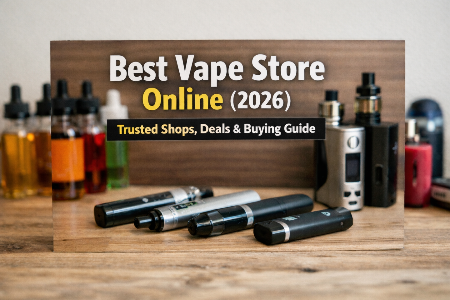 Best Vape Store Online (2026) – Trusted Shops, Deals & Buying Guide
