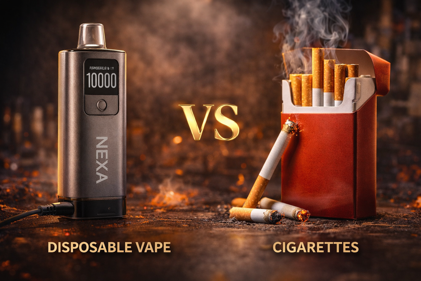 Disposable Vape vs Cigarettes – Real Comparison