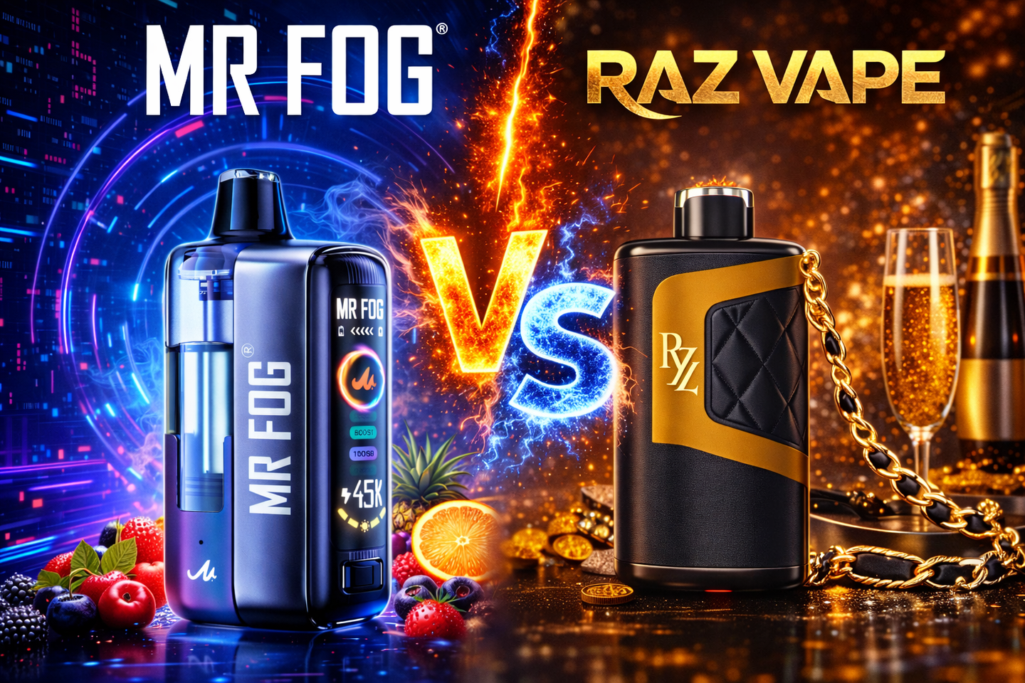 Mr Fog vs Raz Vape – Full Comparison
