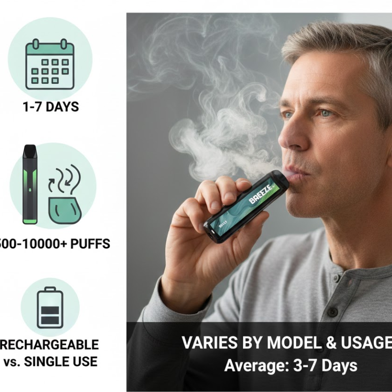 How Long Do Disposable Vapes Really Last? Puff Count Explained