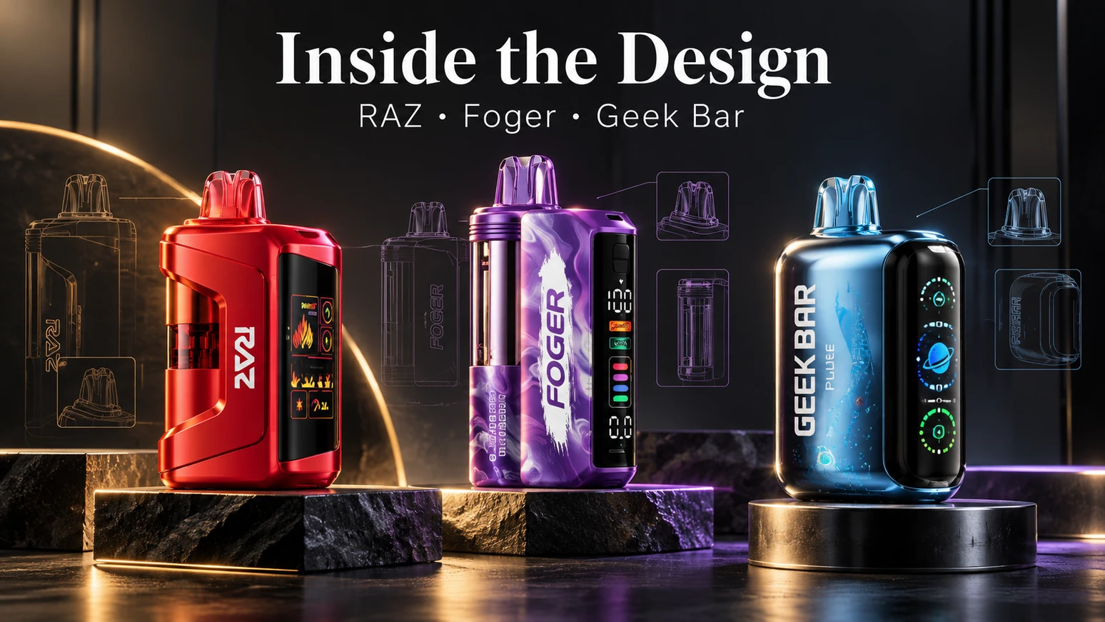 Inside the Design: What Makes RAZ, Foger & Geek Bar Devices Different?
