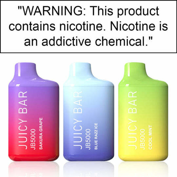 JUICY BAR 5000 PUFFS VAPE DEVICE