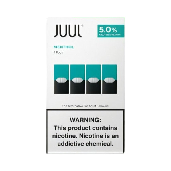 JUUL MENTHOL PODS 5% - 4 PACK