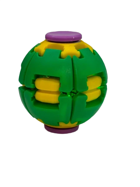 DECOMPRESS ROTATE FIDGET BALL