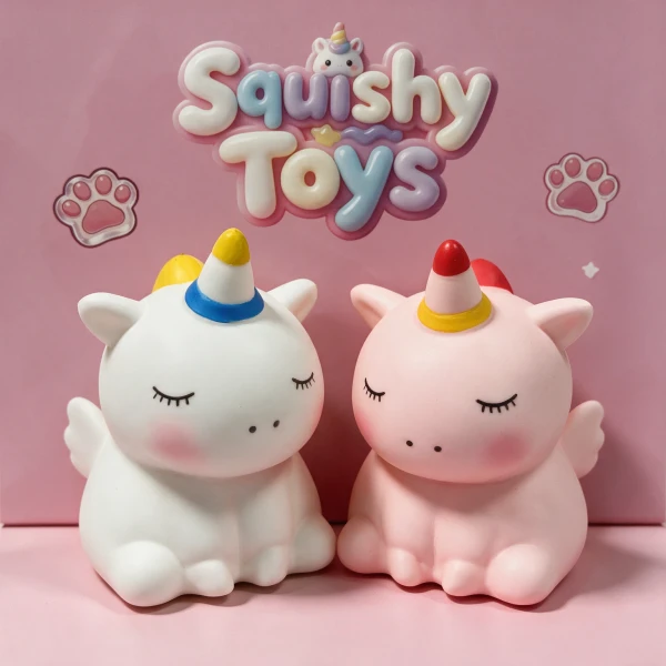 JUMBO UNICORN SQUISH TOY