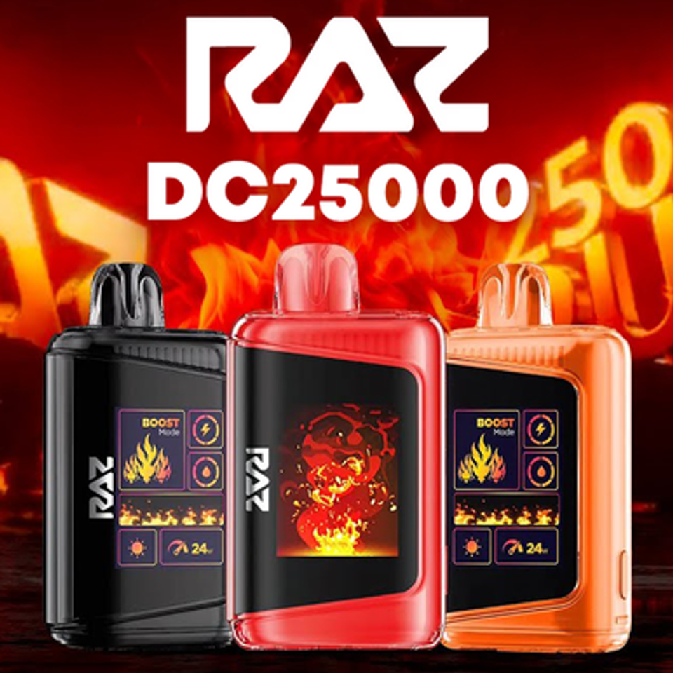 RAZ DC25000 25,000 PUFFS DISPOSABLE