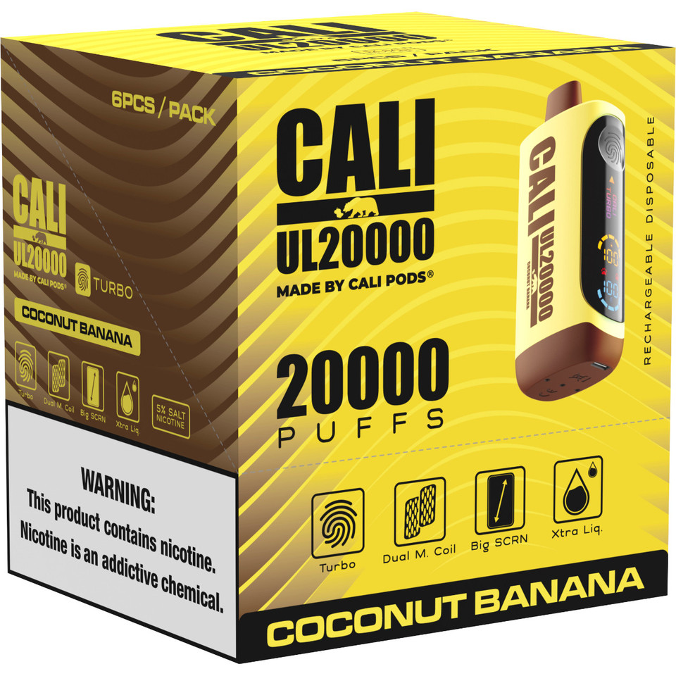 CALI UL20000 20,000 PUFFS - PACK OF 6