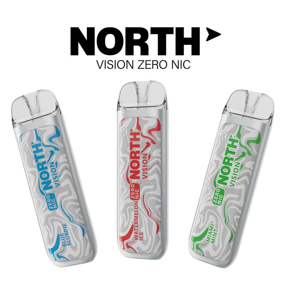NORTH VISION 0 NICOTINE 15,000 PUFFS VAPE