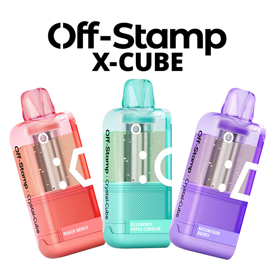 OFF STAMP X-CUBE CRYSTAL 35,000 PUFFS DISPOSABLE (POD ONLY)