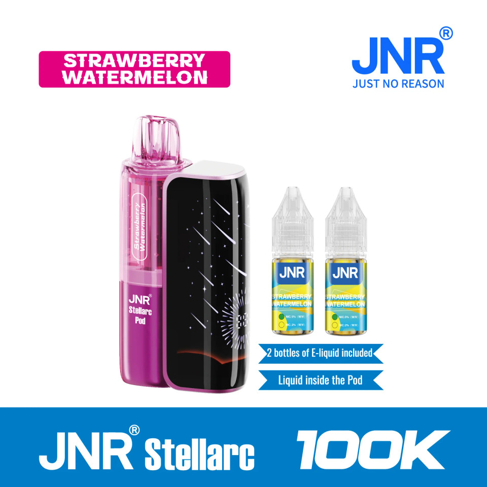 JNR STELLARC 100,000 PUFFS DISPOSABLE VAPE KIT VALUE PACK