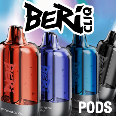 BERI CLIQ 50,000 PUFFS DISPOSABLE VAPE (POD ONLY)