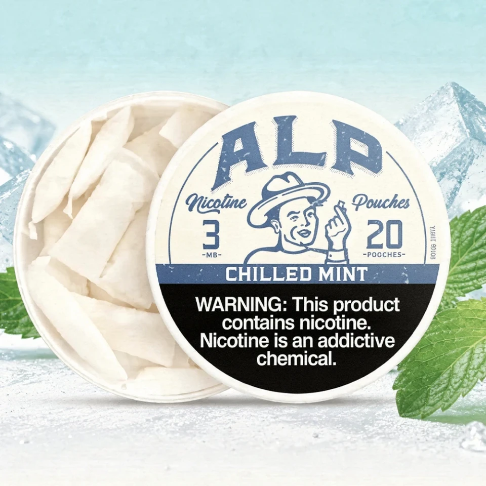 ALP NICOTINE POUCHES 20-PACK - DISPLAY OF 5
