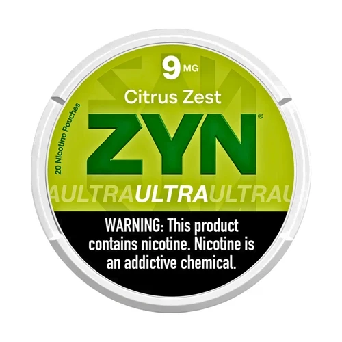 ZYN ULTRA NICOTINE POUCHES 20-PACK - DISPLAY OF 5