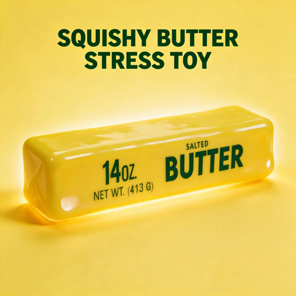 14OZ BUTTER SQUISH TOY