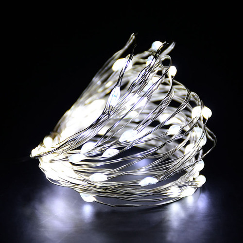 Solar String Lights 20m Cool White