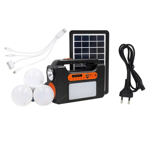 Solar Portable Torch 10W With Radio, Bluetooth and Charger