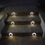 Solar Deck Lights or Step Lights Kit of 4 IP67 Warm White