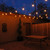 Solar Festoon Lights Warm White 10m 20 Globes With Remote Control