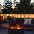 Solar Festoon Lights Warm White 20m 40 Globes With Remote Control