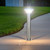 Marine Grade Commercial Strength Solar Bollard Light 80cm Alum 250lm IP65