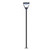Solar Post Light Commercial Grade IP66 4500K 1440lm APA1