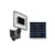 Solar Flood Light With Motion Sensor and IP Camera Black With 10m Cord