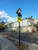 Solar Pedestrian Signs Pair Button Activated Flashing Lights Heavy Duty Wireless Sync