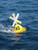 Solar Marine Light Commercial Grade Flashing Yellow IP68 140 Hours Autonomy