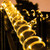 Solar LED Rope Strip Light Warm White 5m IP65
